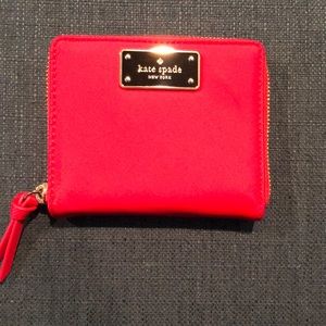 Kate Spade red wallet